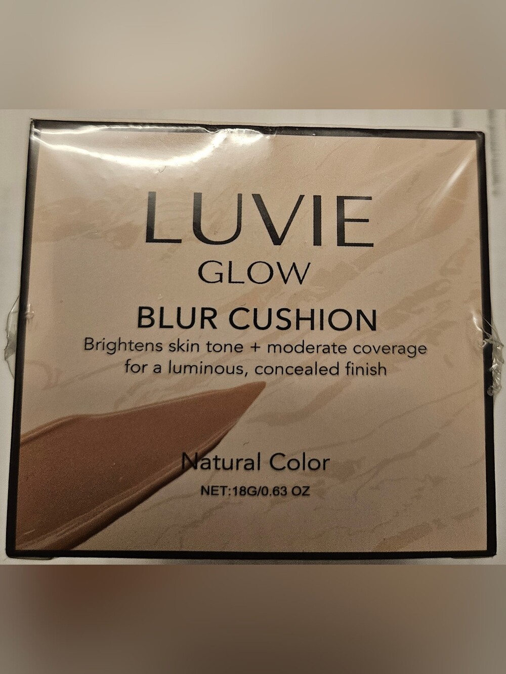 Luvie Glow Blur Cushion - Natural Color